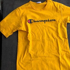 Yellow Champion Tee